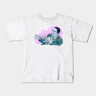 John Coltrane - An illustration by Paul Cemmick Kids T-Shirt